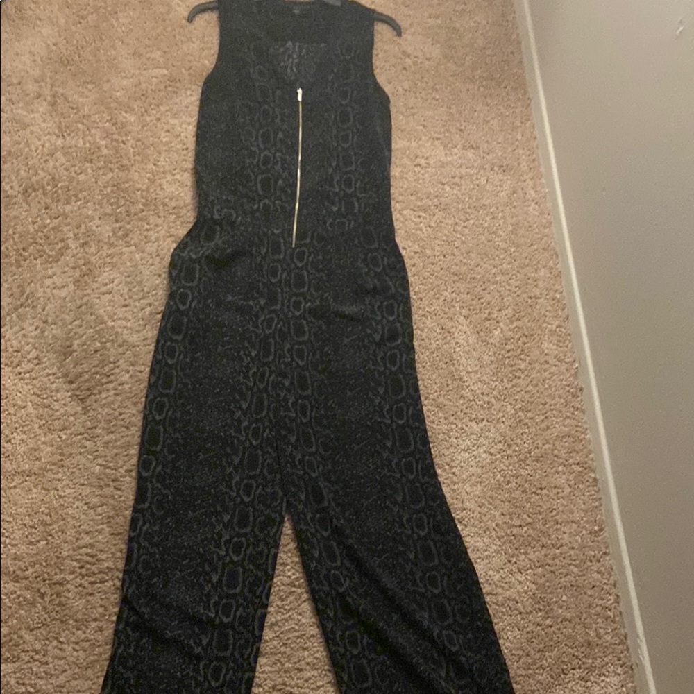 Black Sleeveless Jumpsuit